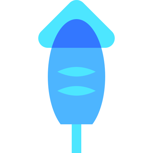 Squid Basic Sheer Flat icon