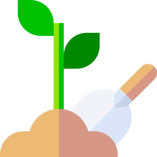 Gardening Basic Straight Flat icon