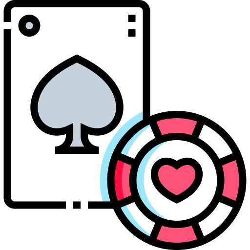 Gambling Detailed Straight Lineal color icon