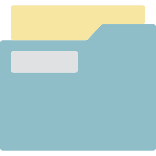 Folder Basic Mixture Flat icon