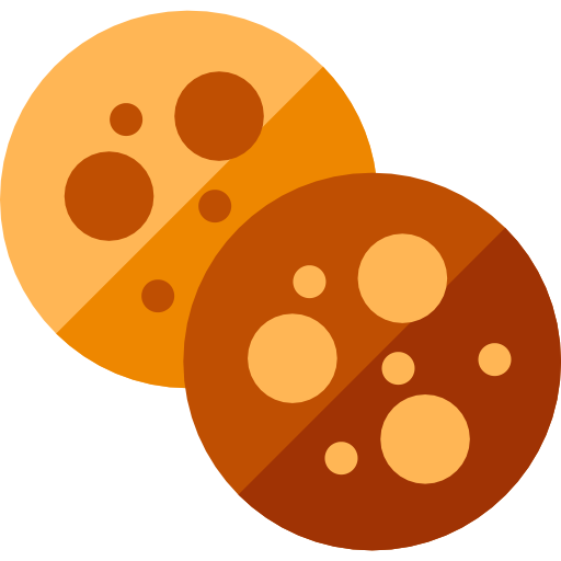 クッキー Basic Rounded Flat icon