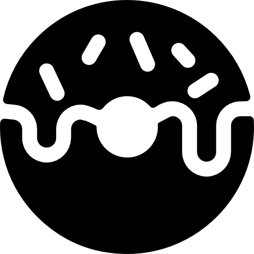 ciambella Basic Rounded Filled icona