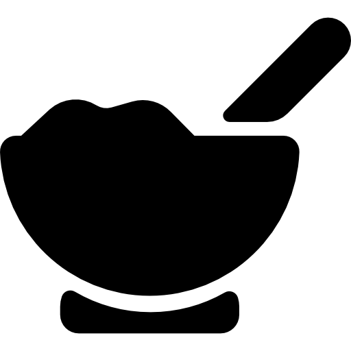 ciotola Basic Rounded Filled icona