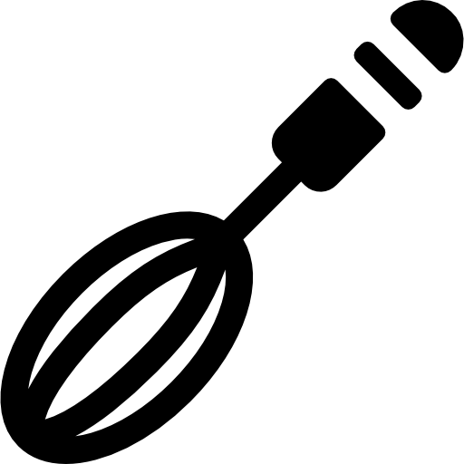 batidor Basic Rounded Filled icono