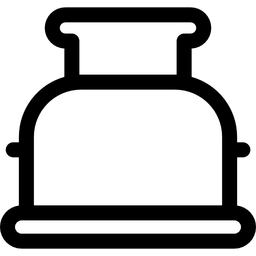 Тостер Basic Rounded Lineal иконка