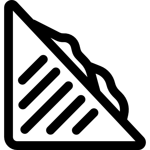 emparedado Basic Rounded Lineal icono