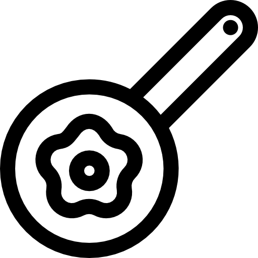目玉焼き Basic Rounded Lineal icon