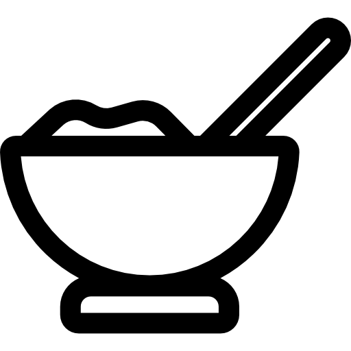 ciotola Basic Rounded Lineal icona