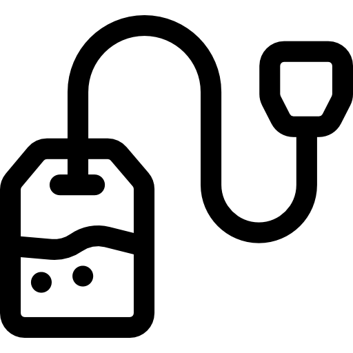 teebeutel Basic Rounded Lineal icon