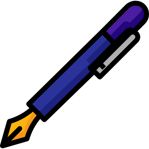 caneta Basic Mixture Lineal color Ícone