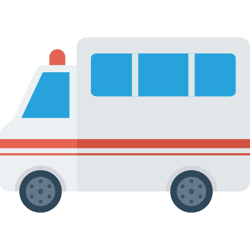 ambulancia Dinosoft Flat icono