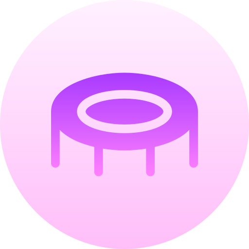 Trampoline Basic Gradient Circular icon