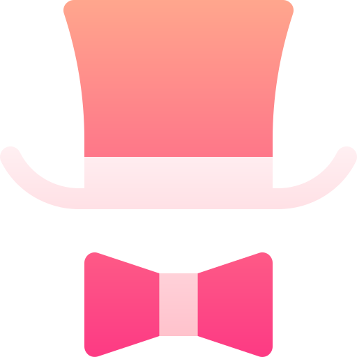 sombrero de copa Basic Gradient Gradient icono