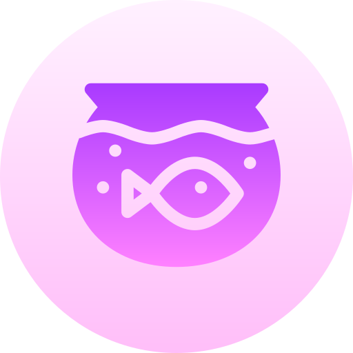 金魚鉢 Basic Gradient Circular icon