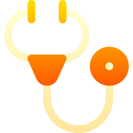 stetoscopio Basic Gradient Gradient icona