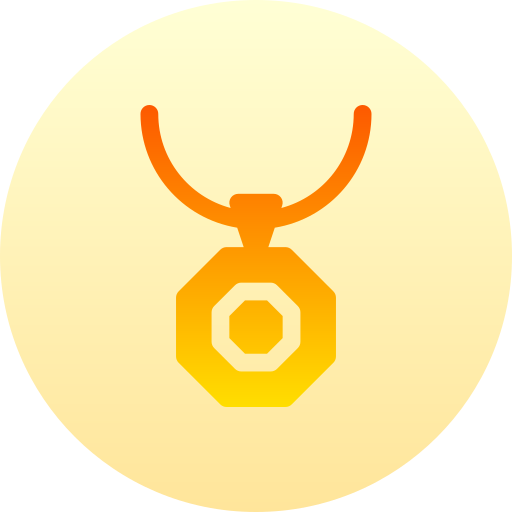 collar Basic Gradient Circular icono