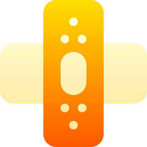Band aid Basic Gradient Gradient icon