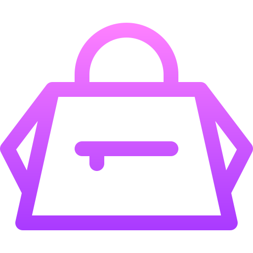 Handbag Basic Gradient Lineal color icon