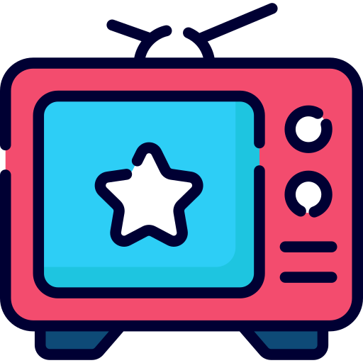 Television Generic Outline Color icon