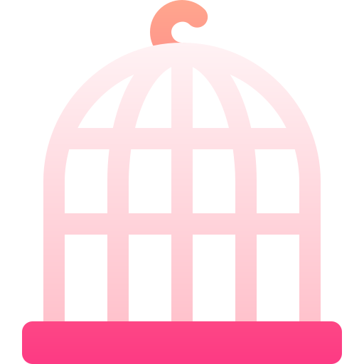 Bird cage Basic Gradient Gradient icon