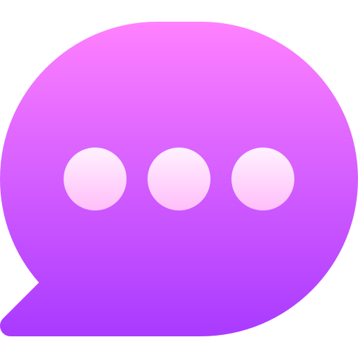Message Basic Gradient Gradient icon