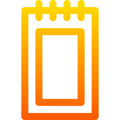 skizzenbuch Basic Gradient Lineal color icon