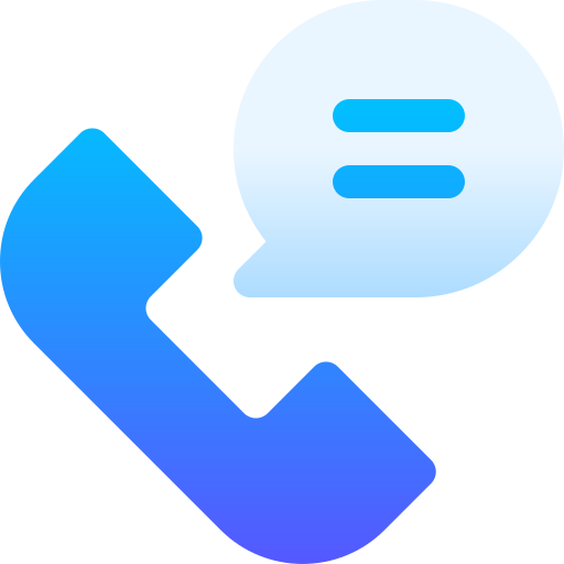 電話の着信 Basic Gradient Gradient icon