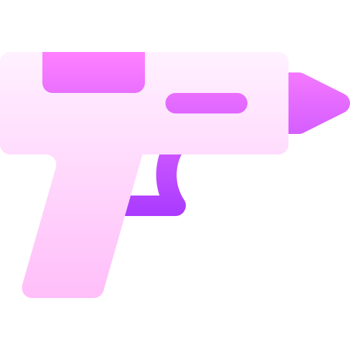 Glue gun Basic Gradient Gradient icon