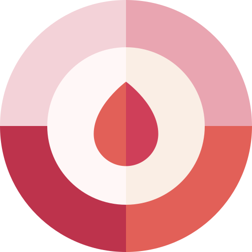 ciclo menstrual Basic Straight Flat icono