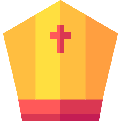로마 교황 Basic Straight Flat icon