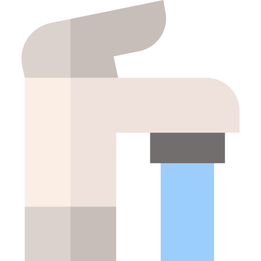 Water Basic Straight Flat icon