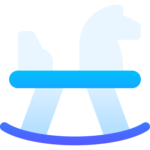 Rocking horse Basic Gradient Gradient icon