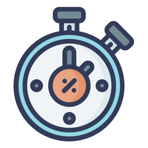 Stopwatch Generic Outline Color icon