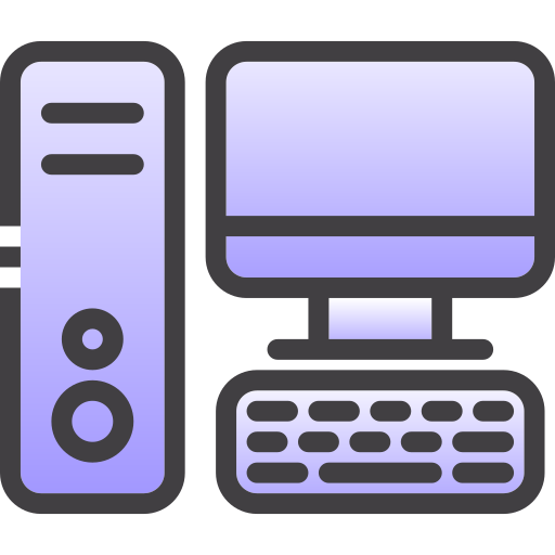 computadora personal Generic Lineal Color Gradient icono