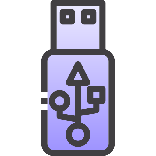 usb stick Generic Lineal Color Gradient icon