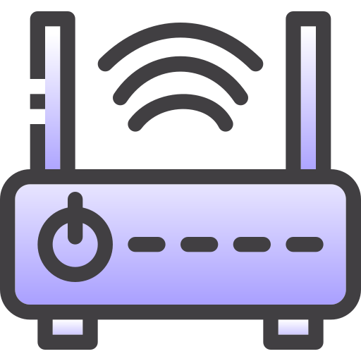 Wifi router Generic Lineal Color Gradient icon