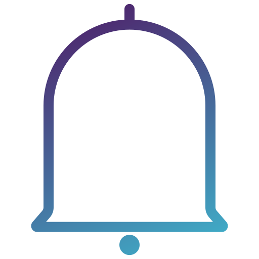 kennisgeving Generic Gradient icoon