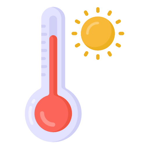 clima caliente Generic Flat icono