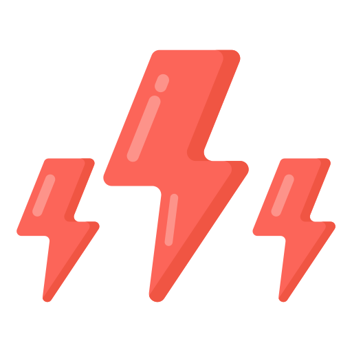 Lightning bolt Generic Flat icon