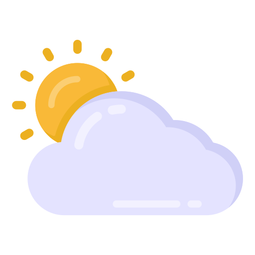 parcialmente nublado Generic Flat icono