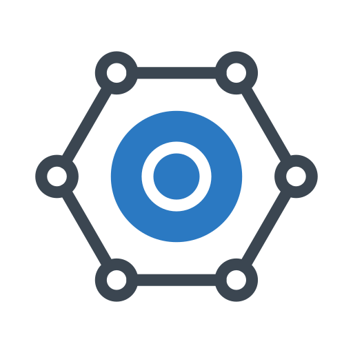 Connector Generic Blue icon