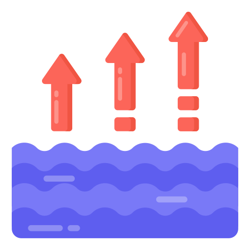 livello dell'acqua Generic Flat icona