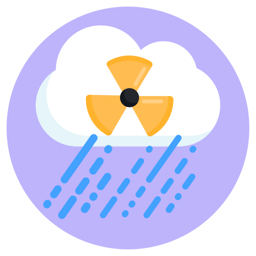 kwaśny deszcz Generic Circular ikona