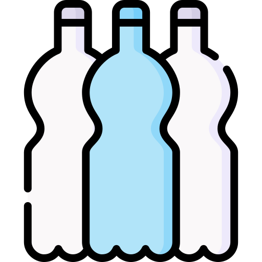 bottiglia di plastica Special Lineal color icona