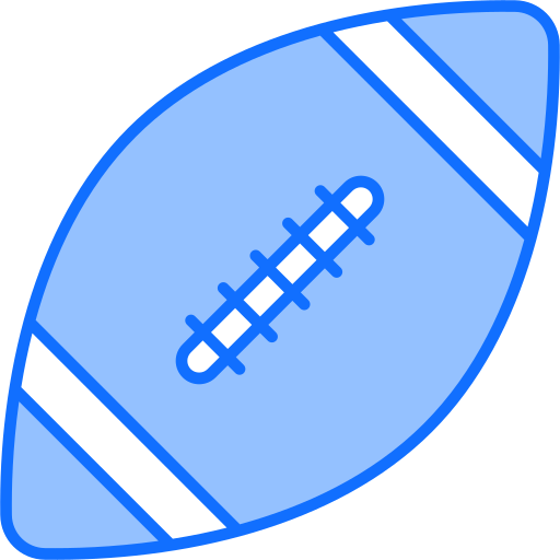 Американский футбол Generic Blue иконка