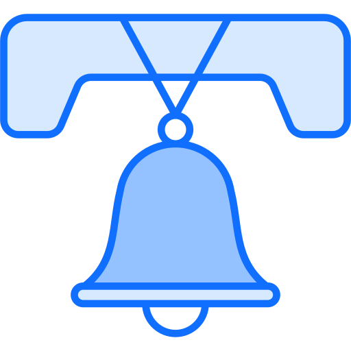 campana de la libertad Generic Blue icono