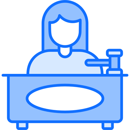 판사 Generic Blue icon