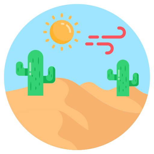 Пустыня Generic Circular иконка