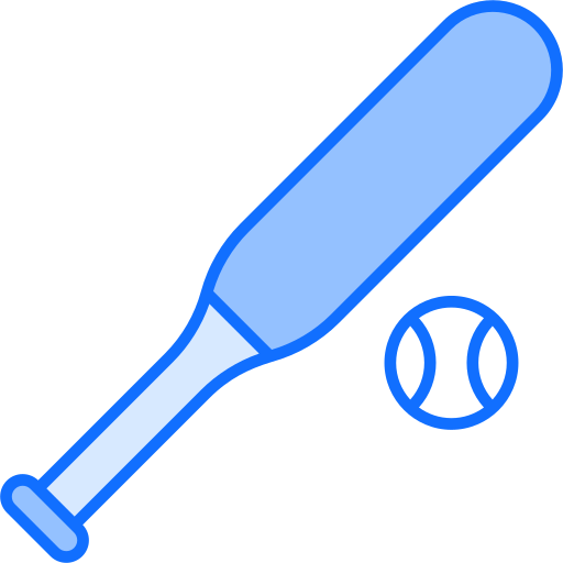 bate de béisbol Generic Blue icono
