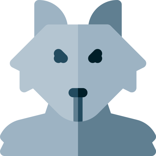 werwolf Basic Rounded Flat icon